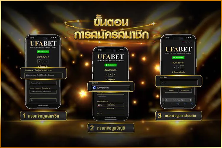 ขั้นตอนการสมัครสมาชิก